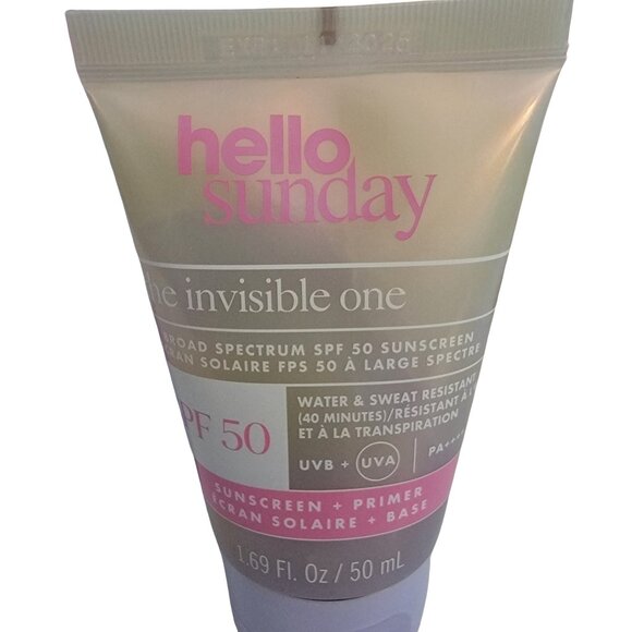 Hello Sunday The Invisible One Makeup Primer NIB - Picture 3 of 12